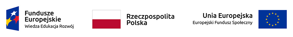 Fundusze Europejskie - Rzeczpospolita Polska - Unia Europejska