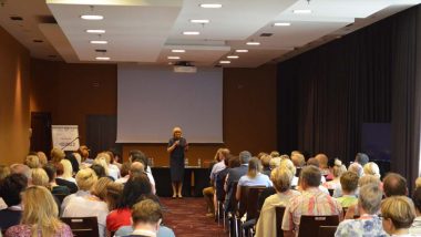 Otwarcie konferencji przez Panią Jadwigę Mariolę Szczypiń-Dyrektor ORE