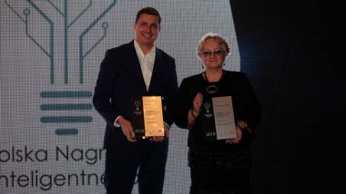 Wicedyrektor ORE Bożena Mayer-Gawron z Polską Nagrodą Inteligentnego Rozwoju 2018