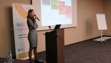 Justyna Maziarska-Lesisz, ekspert merytoryczny ds. języków obcych w projekcie „Wspieranie tworzenia szkół ćwiczeń”