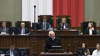 Wystąpienie wicedyrektora ORE S. Zubka podczas XXV sesji Sejmu Dzieci i Młodzieży
