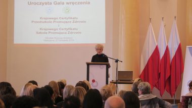 wystąpienie wiceminister edukacji Iwony Michałek