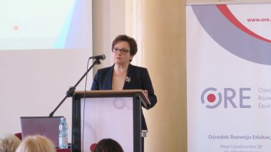 Wystąpienie Anny Zalewskiej Minister Edukacji Narodowej