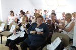Uczestnicy podczas sesji warsztatowej prowadzonej przez CNK Kopernik